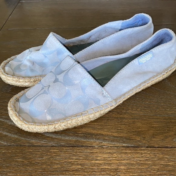 Coach June Suede Slip Ons Flats NEW!! - Picture 2 of 8